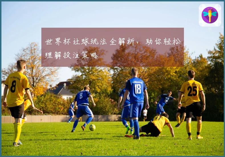 世界杯让球玩法全解析，助你轻松理解投注策略